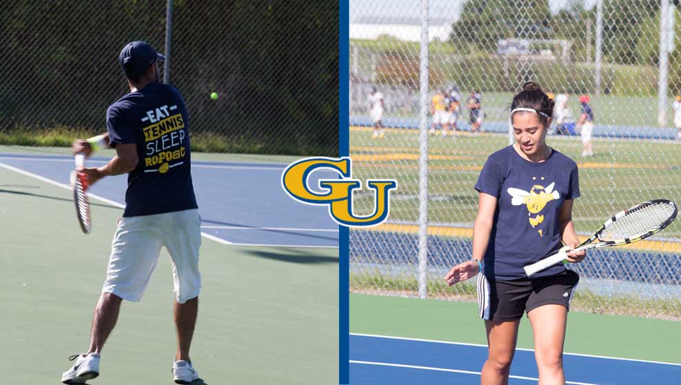 GU Tennis Teams Return to Action at Baker Invitational