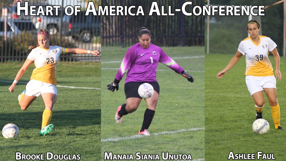 Douglas, Siania Unutoa & Faul Earn All-Conference Honors