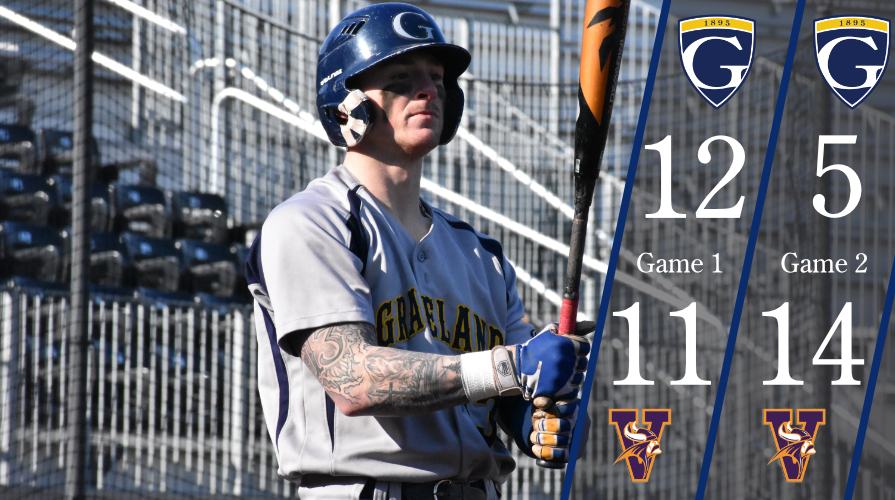 Baseball Earns Split Against the Vikings