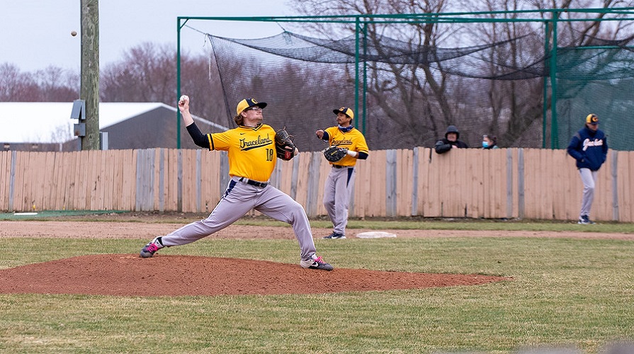 Baseball Splits to Open Series With William Penn