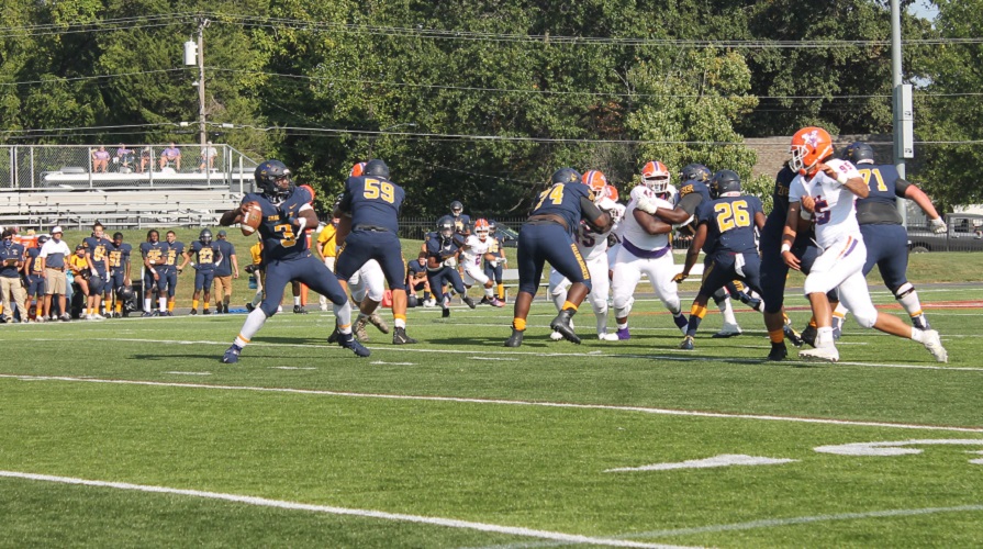 Graceland Football Defeated at Missouri Valley
