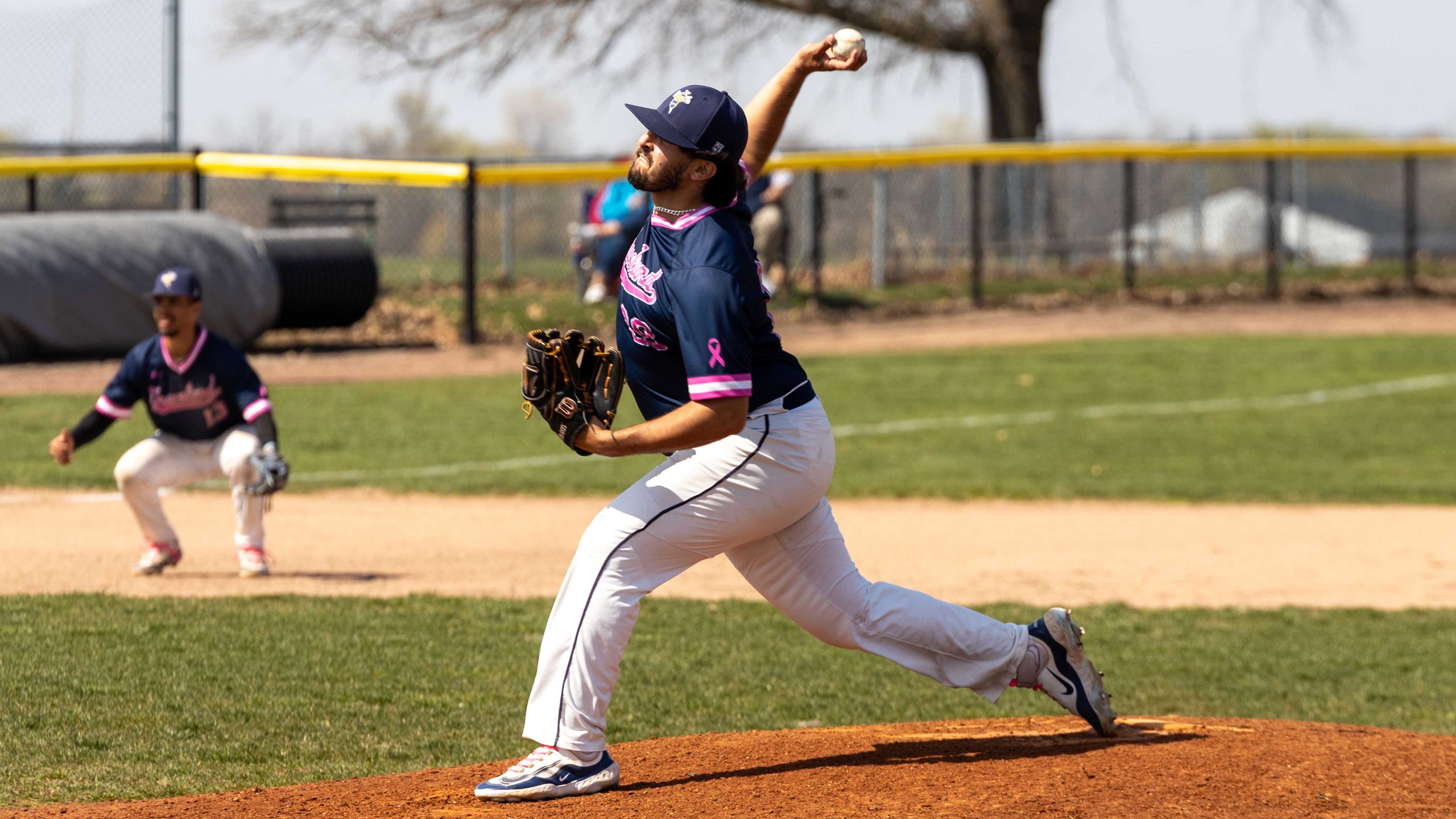 Baseball Closes Season with Road Series at Baker, Snaps Losing Streak in Opener