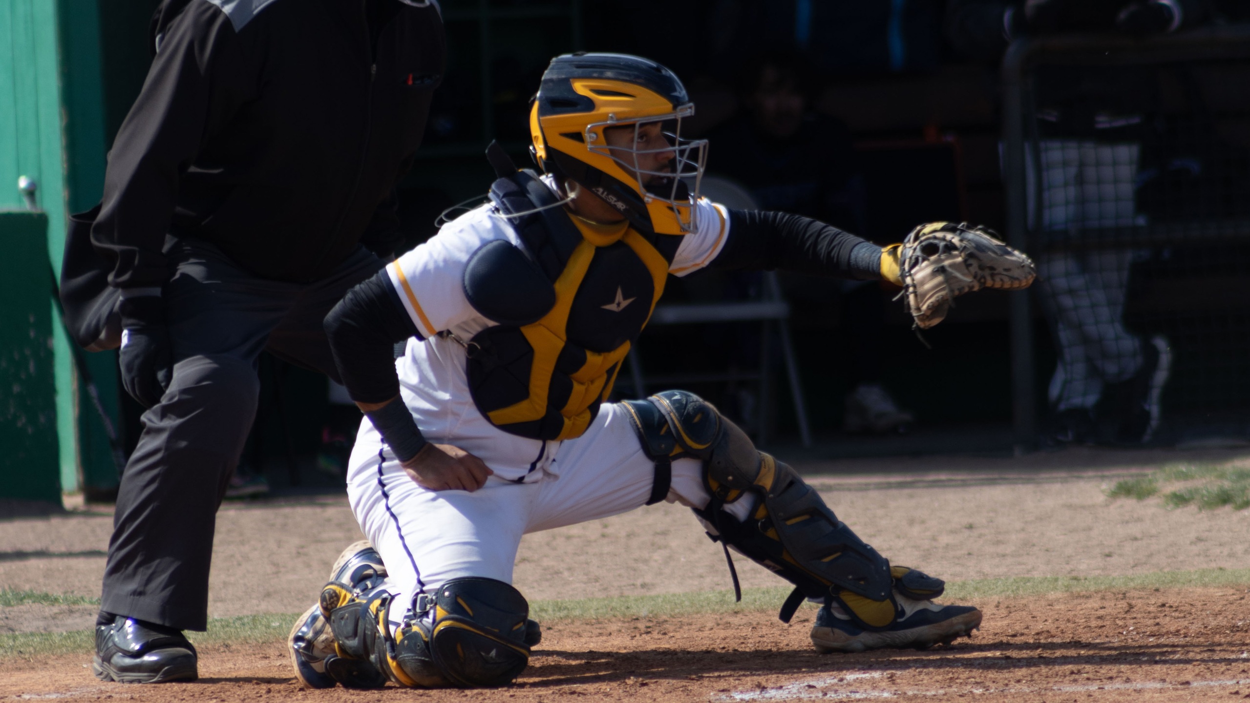 Yellowjackets Battle but Fall in High-Scoring Conference Doubleheader at Grand View