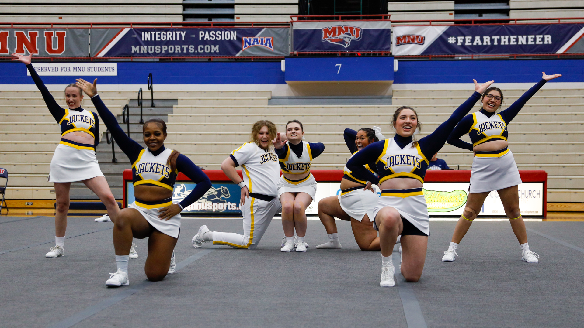 Cheer Took on the MidAmerica Invite
