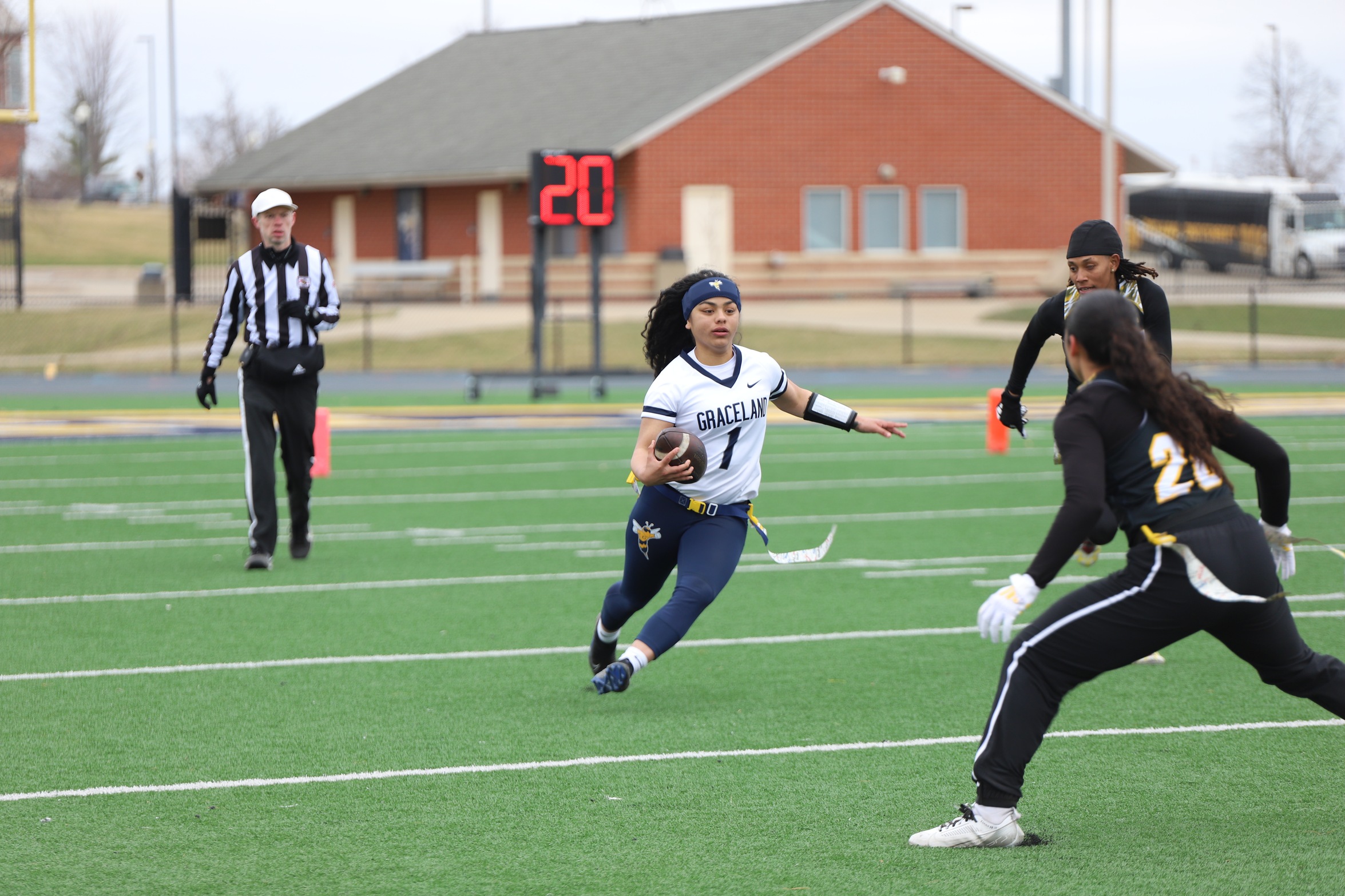 Graceland Flag Football Claims Two Wins at Rumble in Rockford