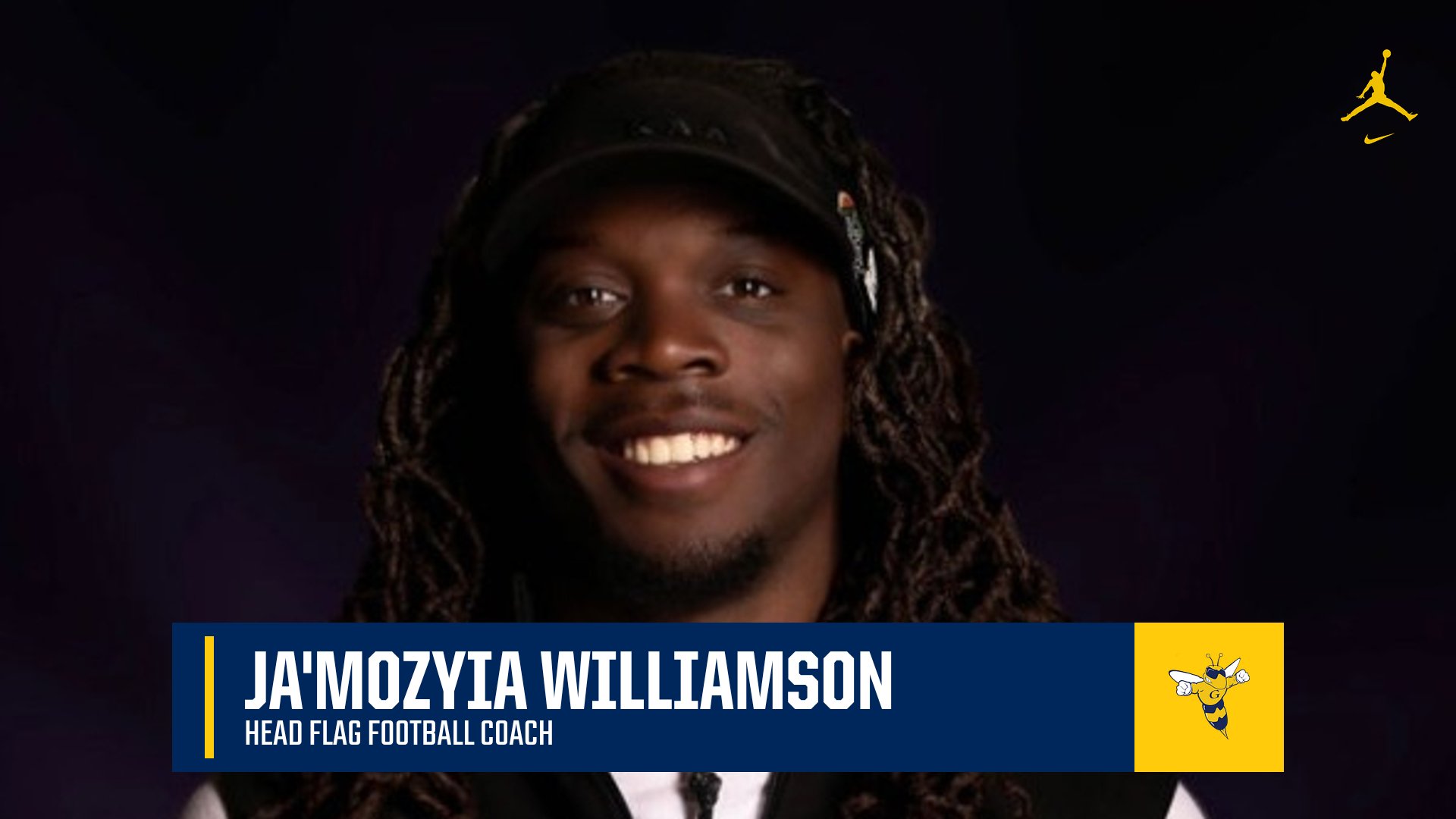 GU Announces Hiring of Ja&rsquo;Mozyia Williamson as Head Flag Football Coach