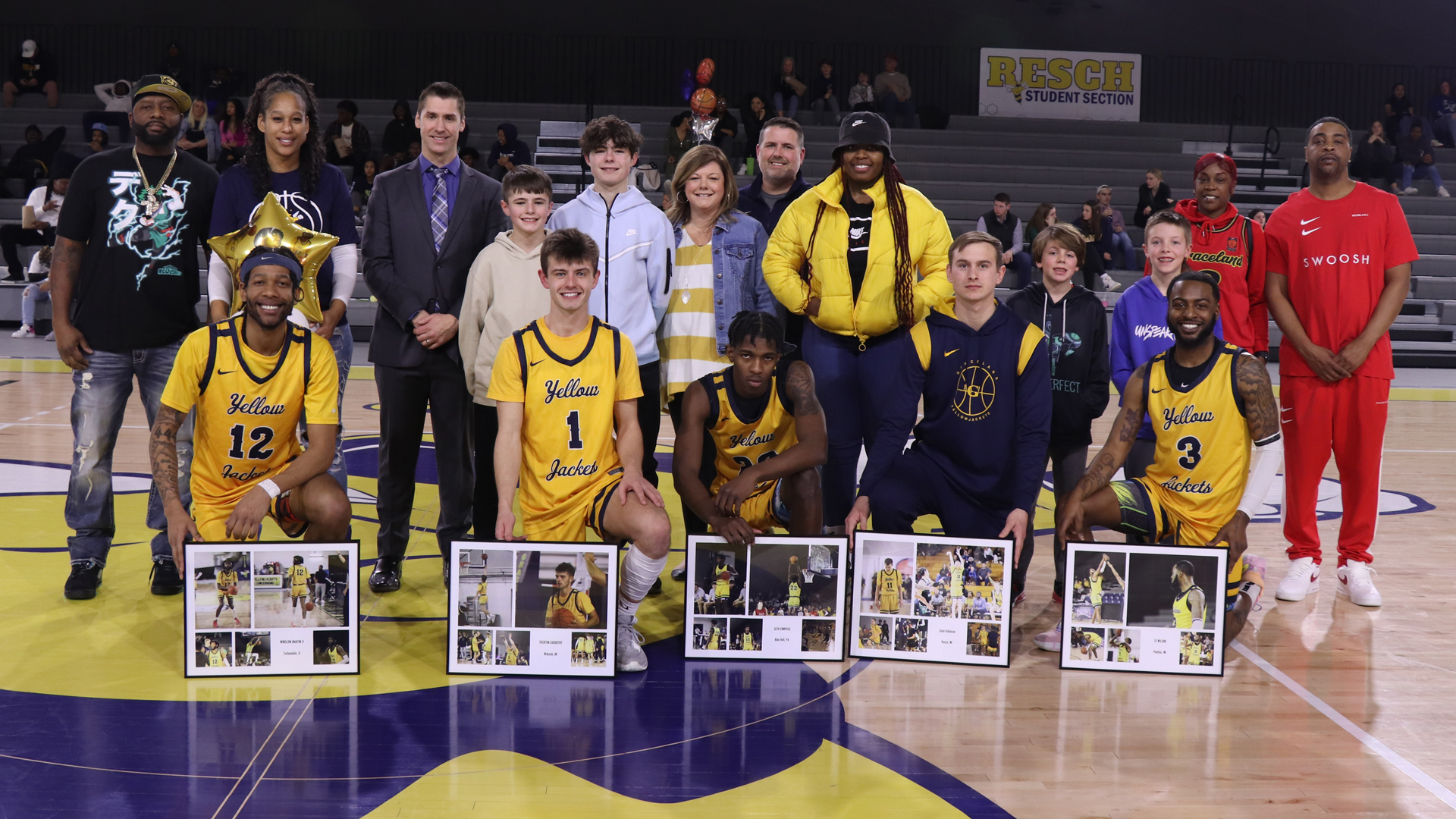 Men's Basketball Stings the Wildcats on Senior Day