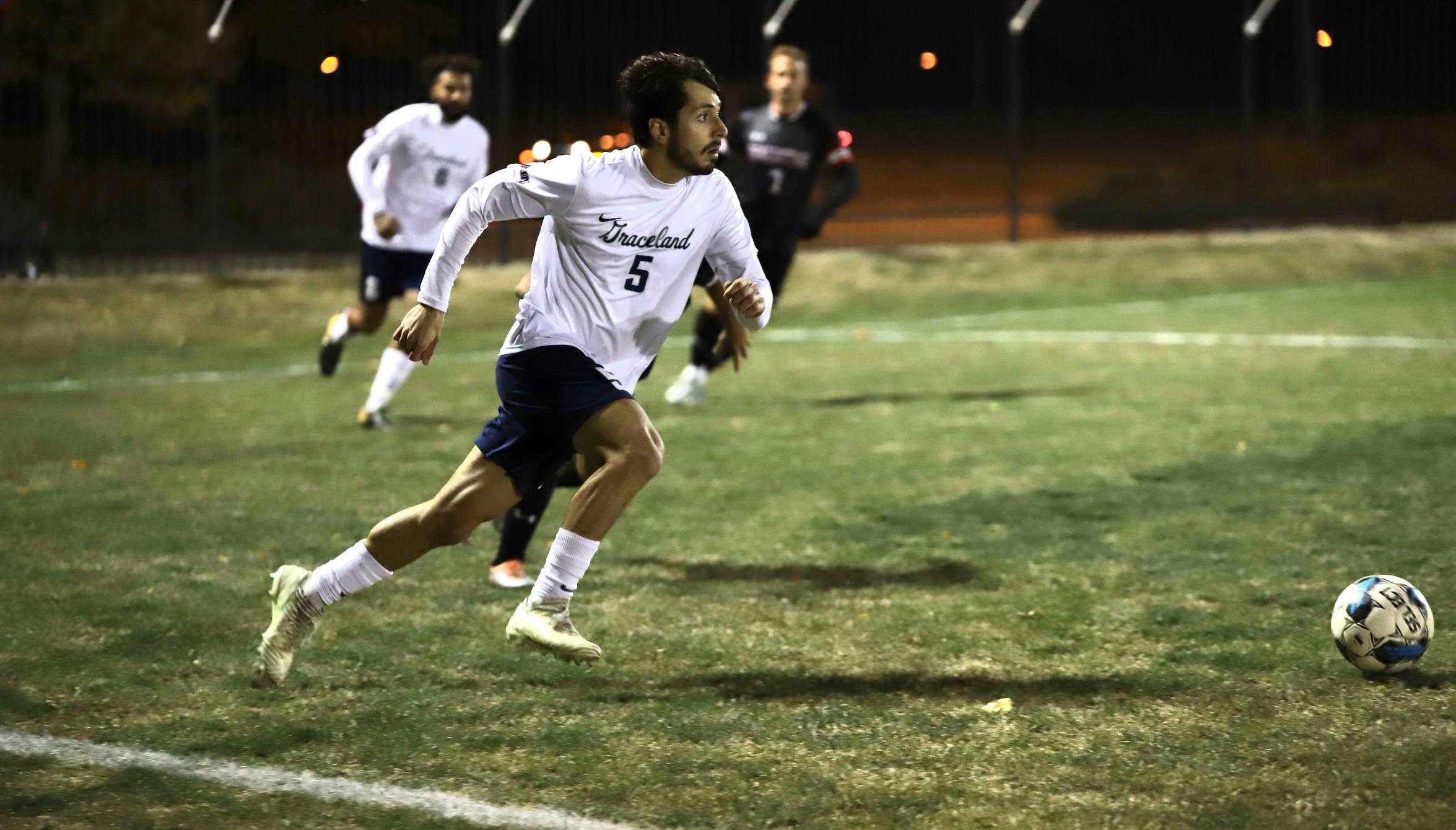 Men's Soccer Defeated by the Ravens.