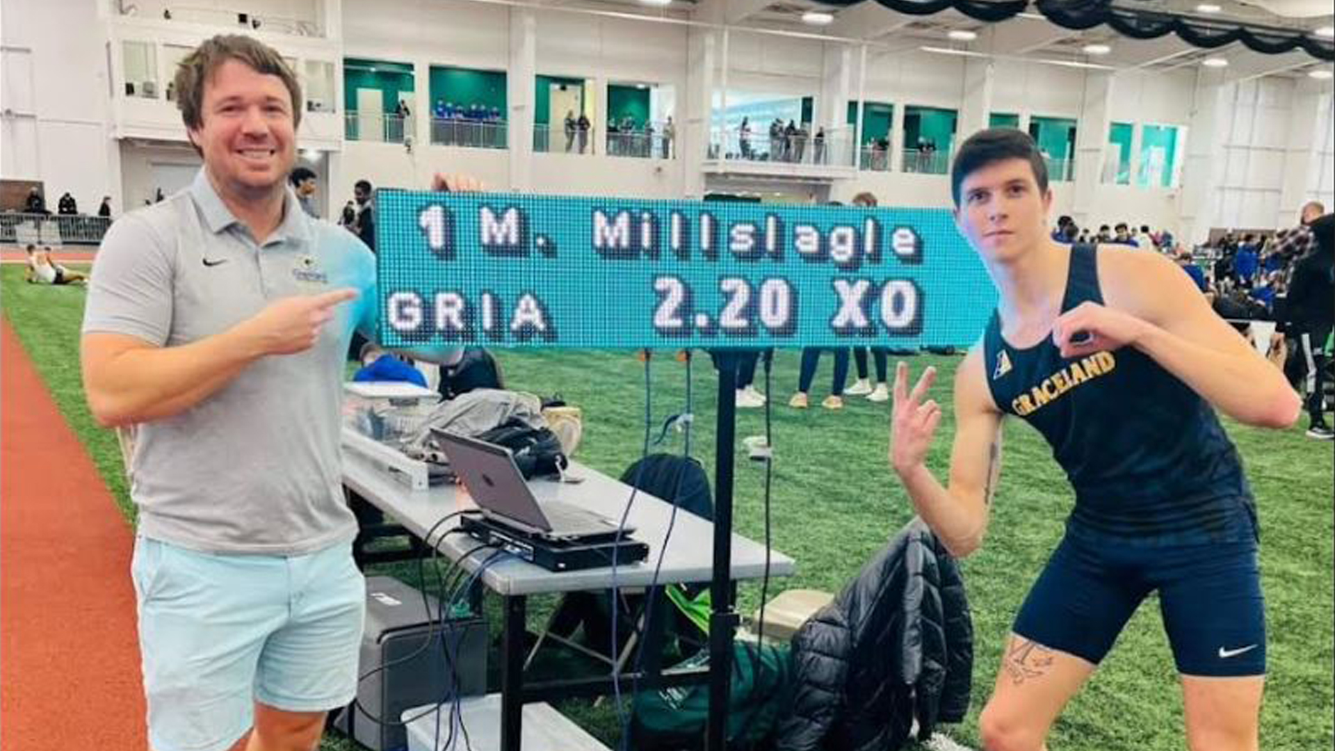 Men&rsquo;s Indoor Track and Field Concluded at the Coach Richard Alsup Open; Millslagle Placed First