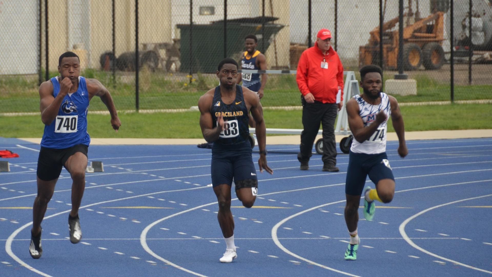 Men's Outdoor Track and Field Completes the Heart Conference Championship; Marchand and Millslagle Finished First