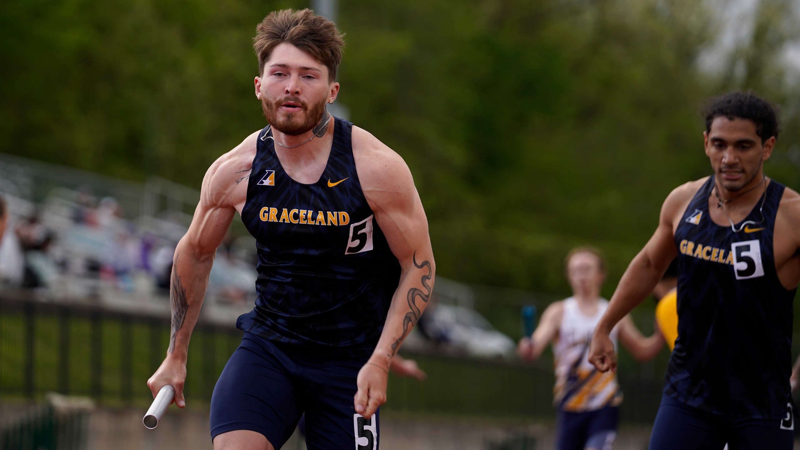 GU Men Conclude Season at Heart Championships with Strong Efforts Across Sprints