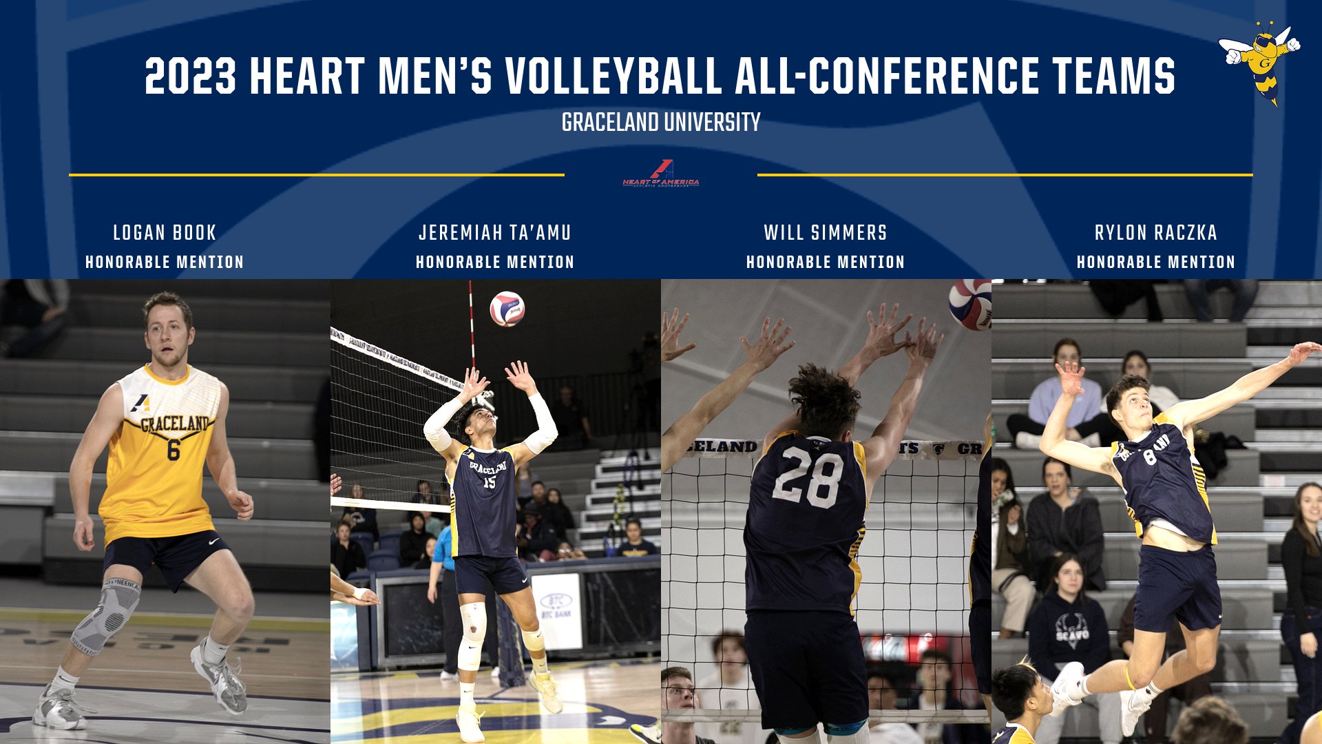 Four Named Men&rsquo;s Volleyball All-Conference Honorable Mention