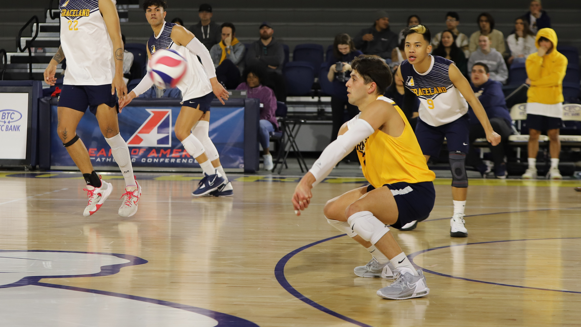 Men's Volleyball Sank by the No. 8 Pirates