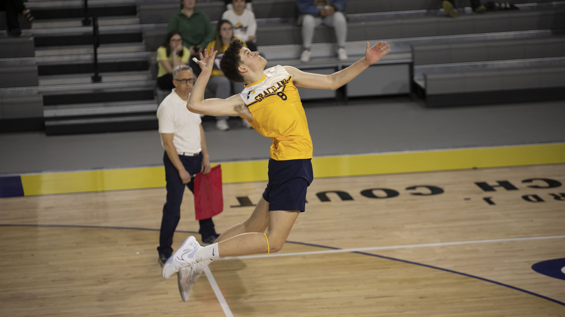 Men&rsquo;s Volleyball Defeated in Fourth Set by the Braves.
