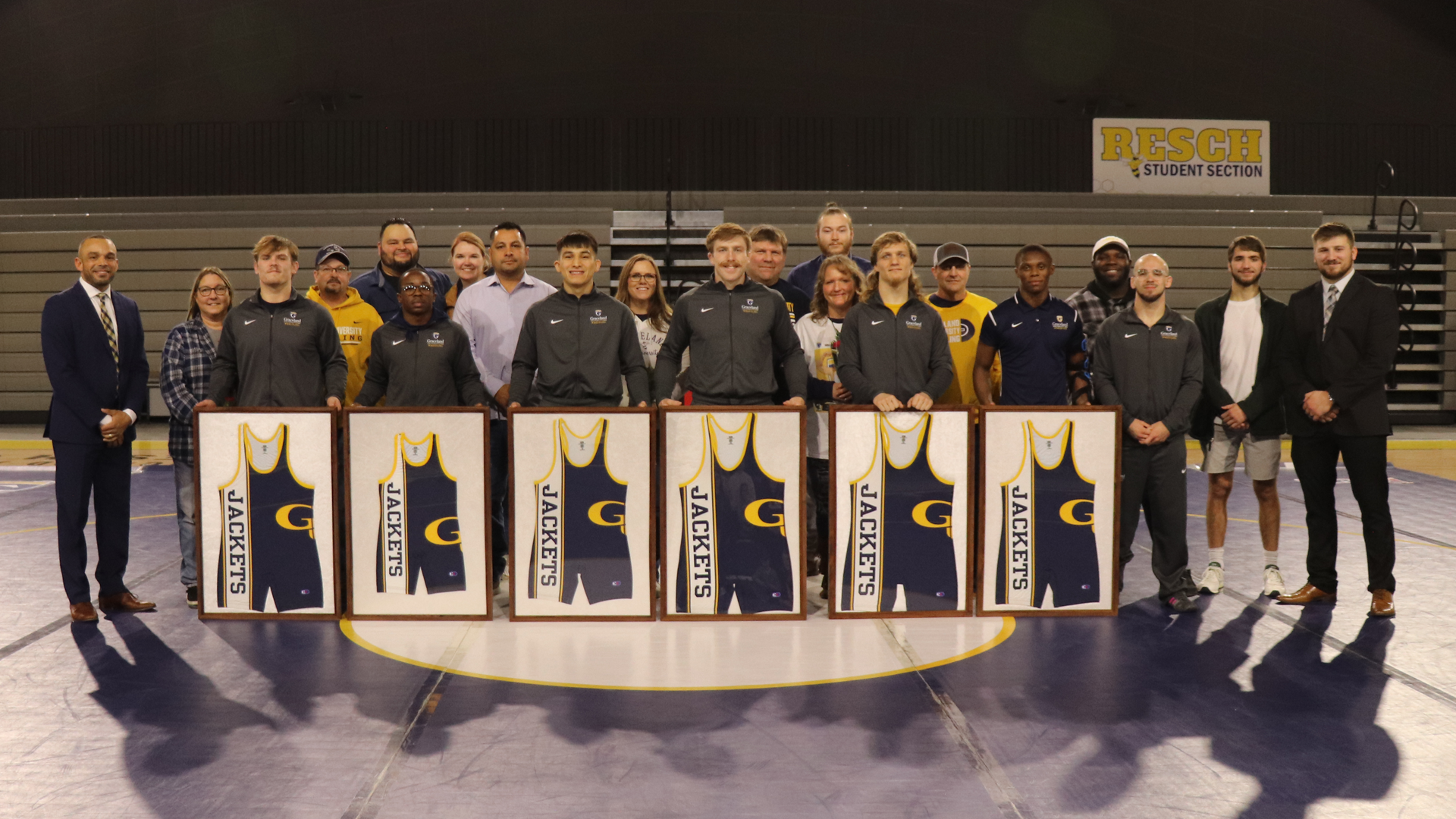 Wrestling Defeats Benedictine on Senior Night