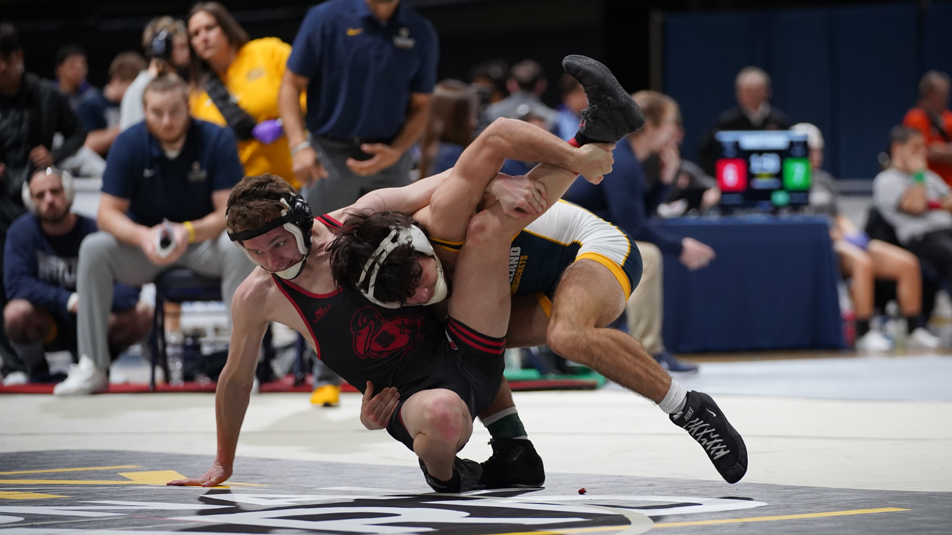 Wrestling Finished Day One of the Heart Conference Championship