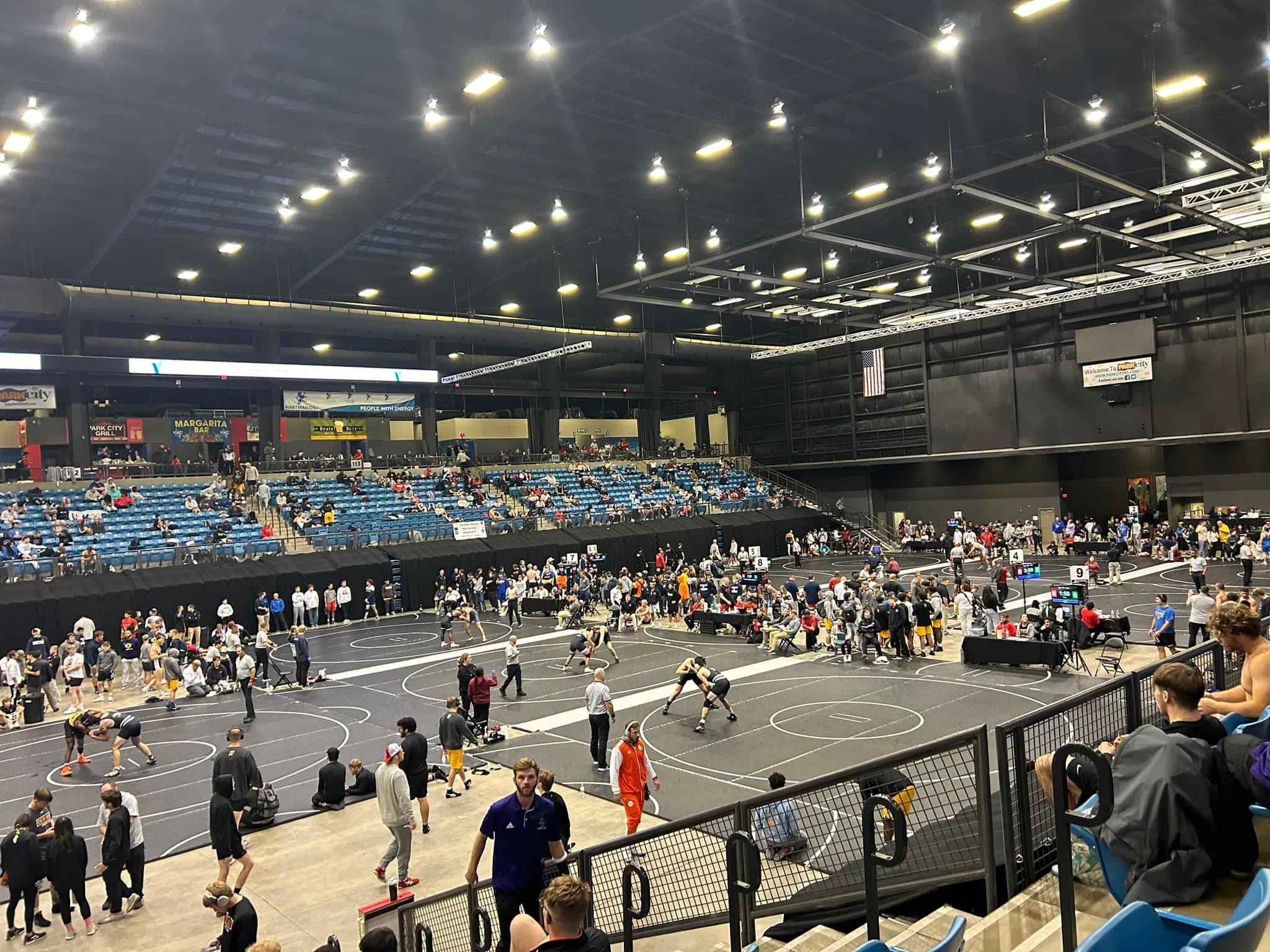 Graceland Wrestling Shows Depth at Falcon Open