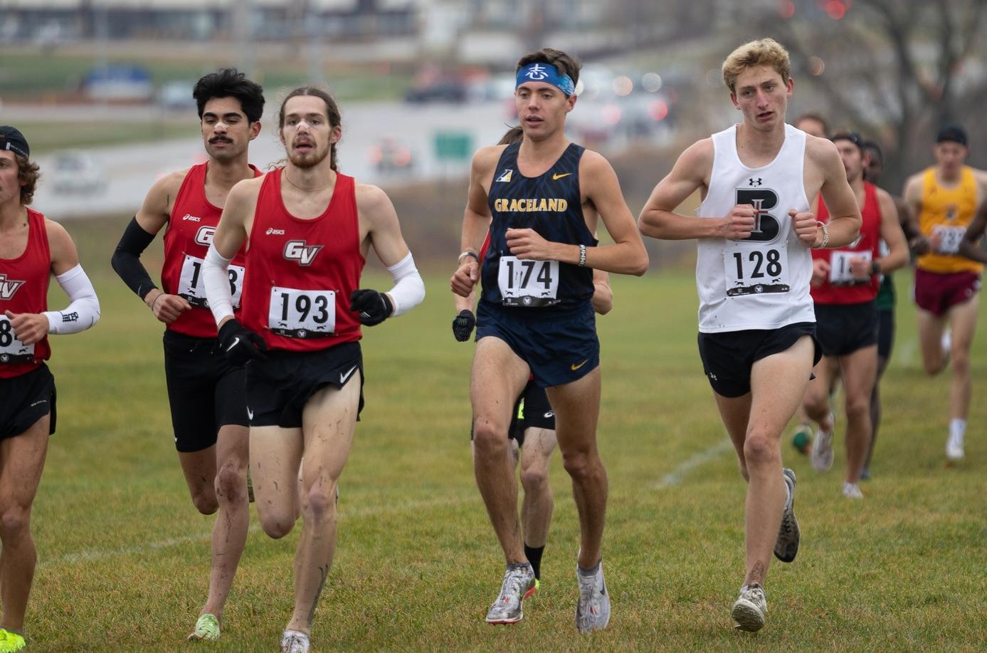 Men's Cross Country Finished Eleventh at Heart Conference Championship; Grover Earns All-Conference First Team and a Bid to National Championship.
