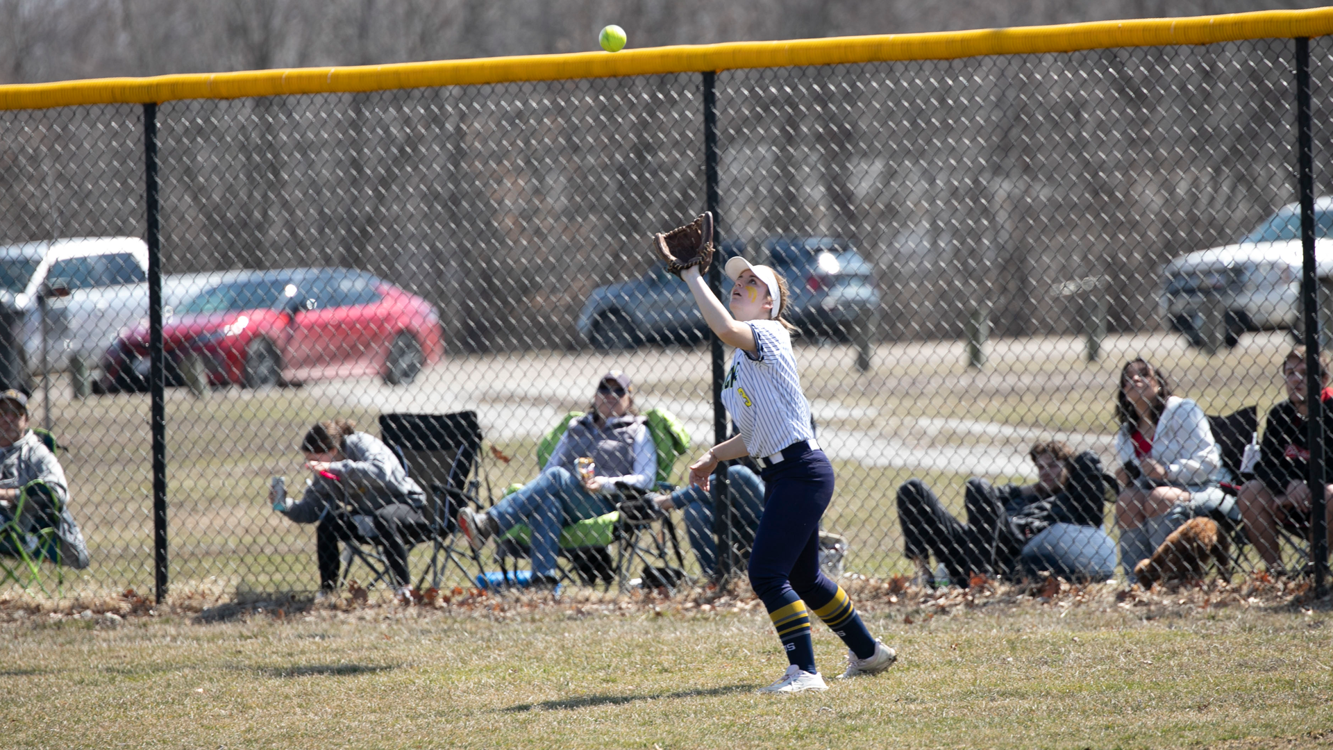 Softball Split with Stephens in Doubleheader