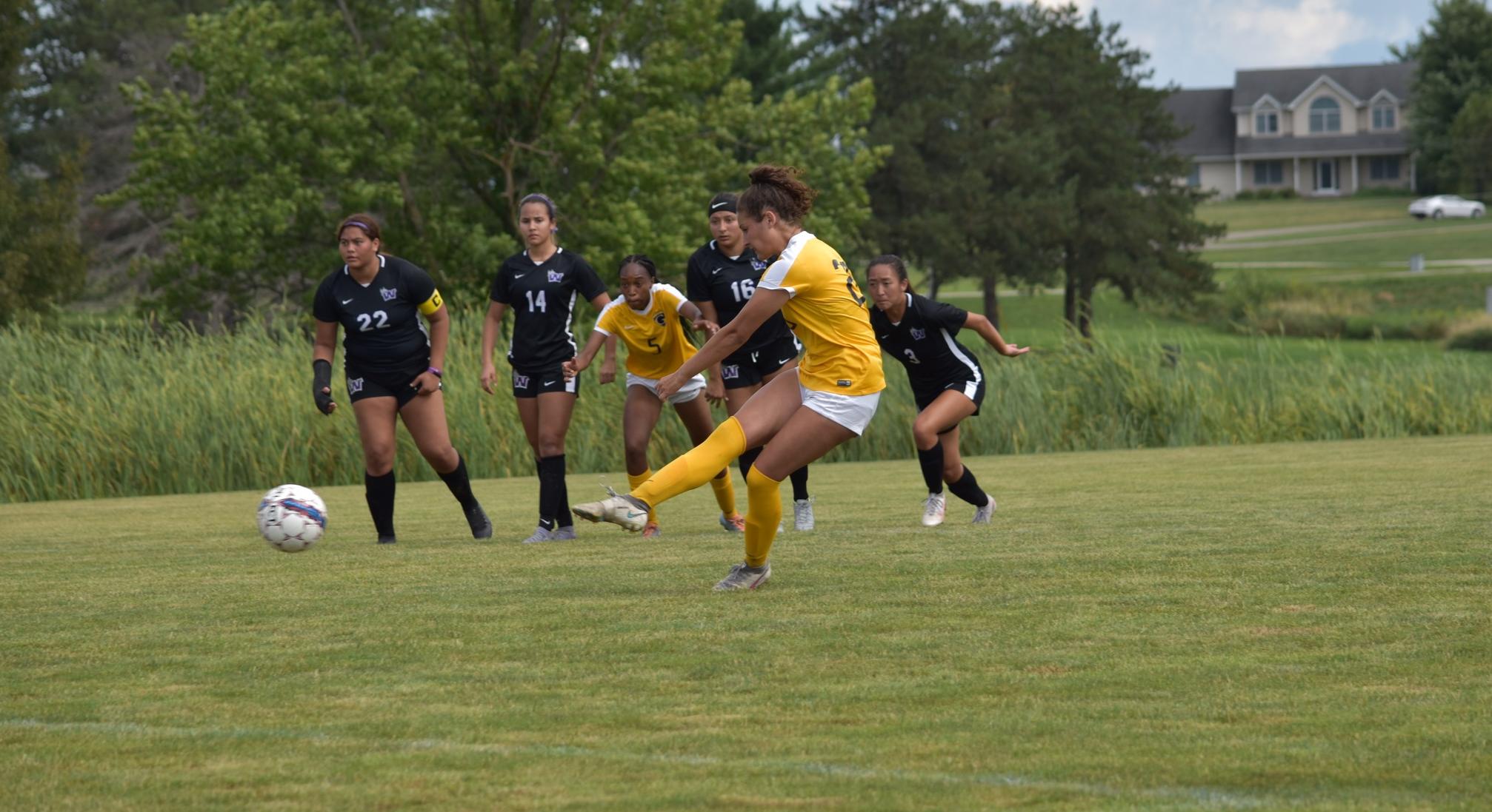 Yellowjackets Comeback to Tie at Home Opener.