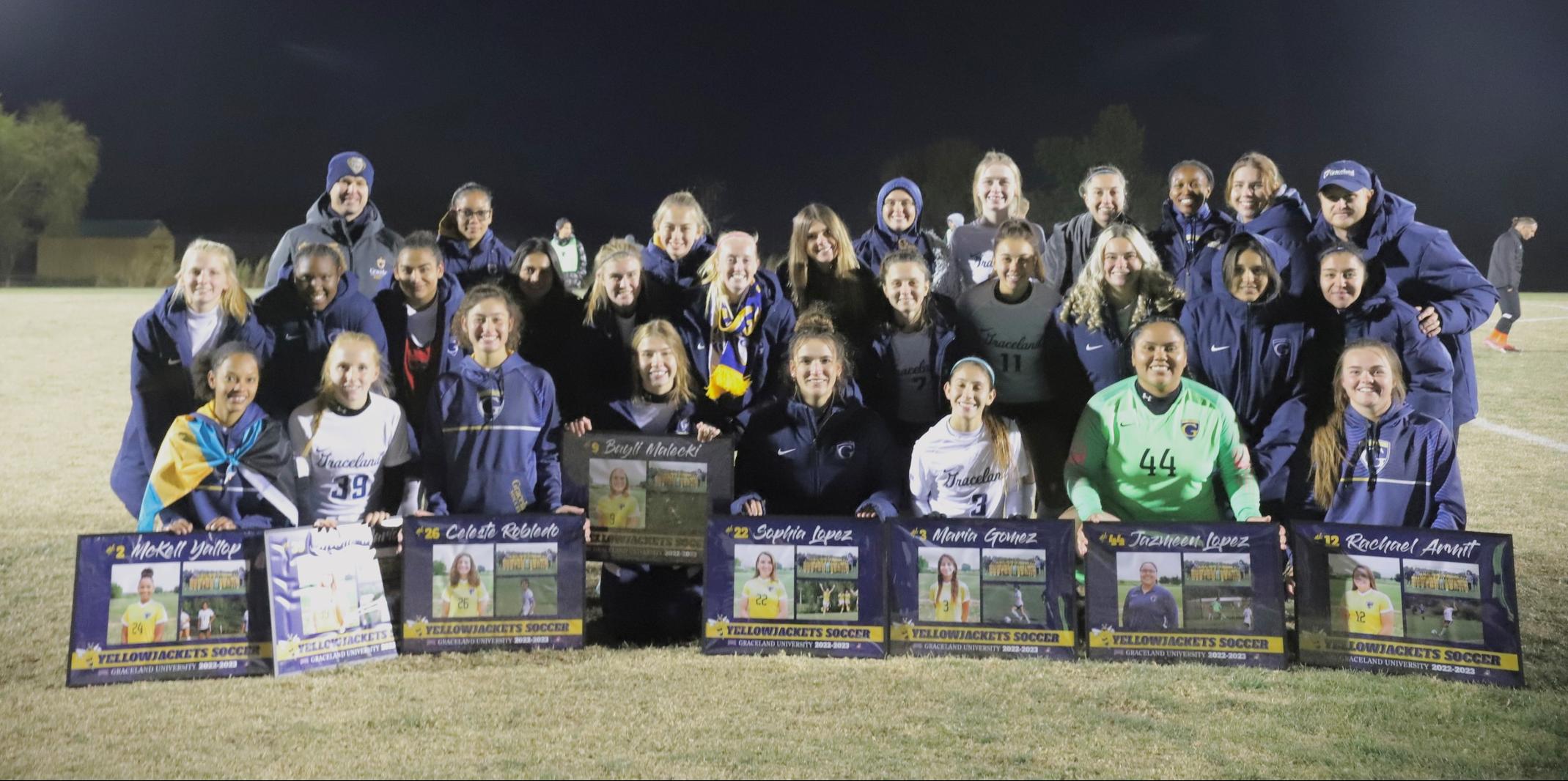 Women's Soccer Falls to Vikings on Senior Night