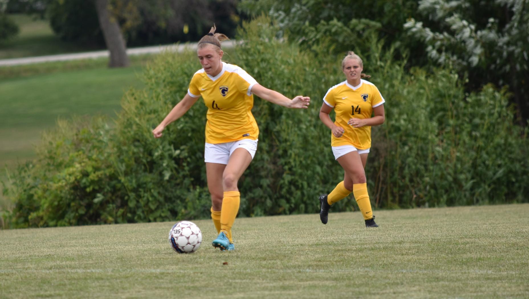 Women's Soccer Bit By Pride