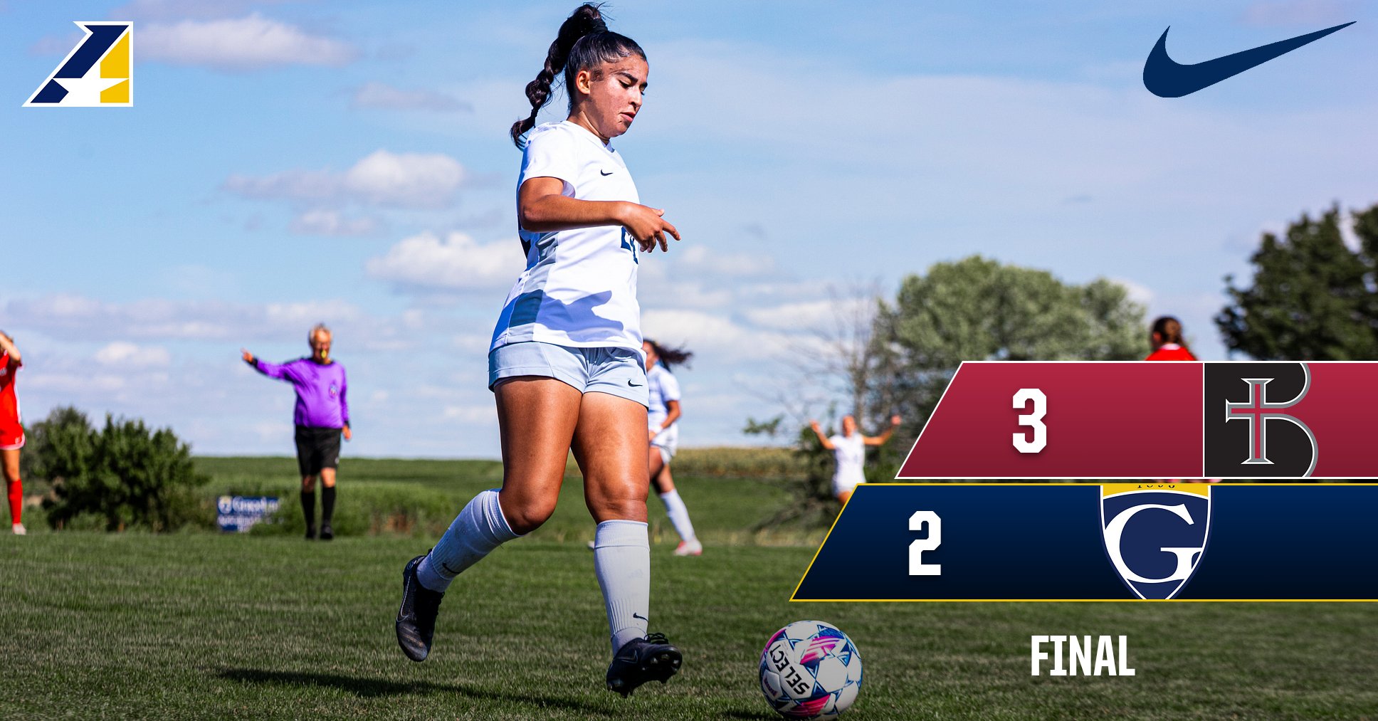 Graceland Women&rsquo;s Soccer Battles Back, Falls Late at Benedictine