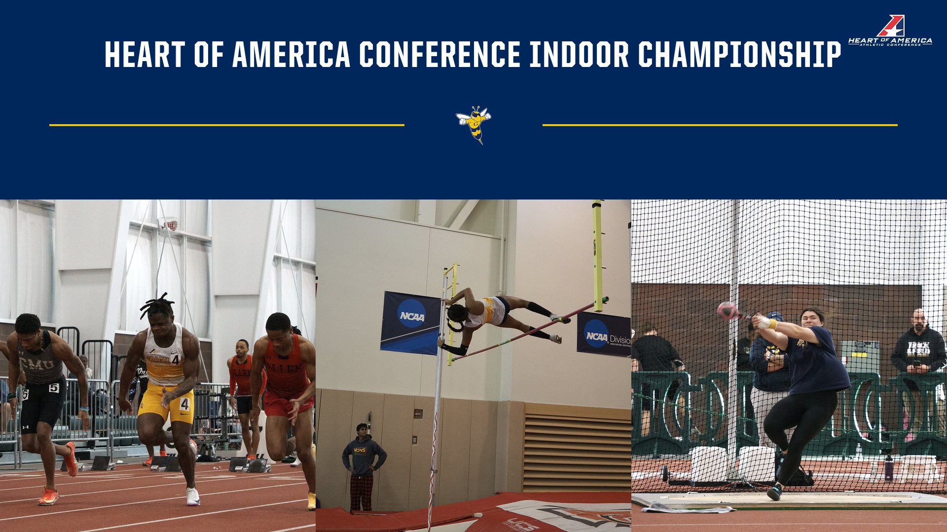 ean Sets School Record; Vandemark Wins Conference Title at Heart Indoors