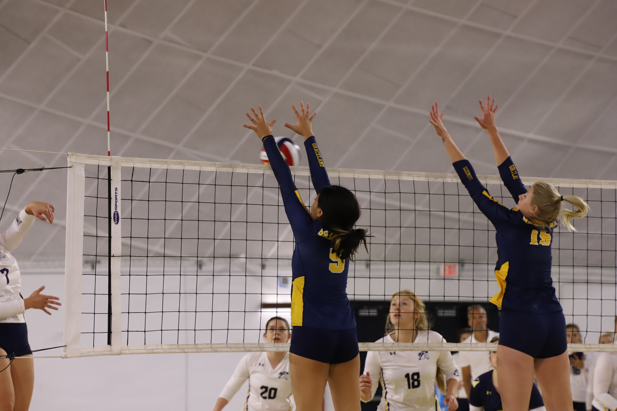 Women's Volleyball Defeated by Mustangs.
