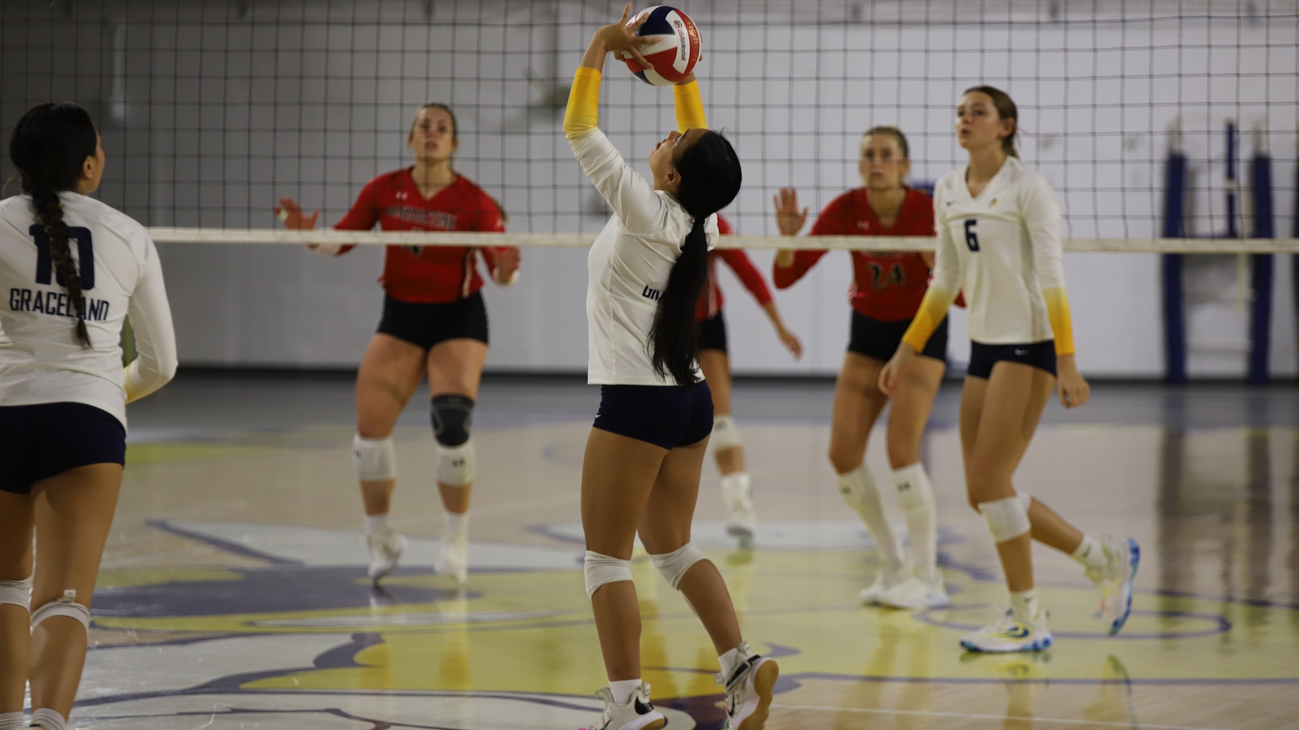 Graceland Volleyball Falls to Park University in Final Home Match