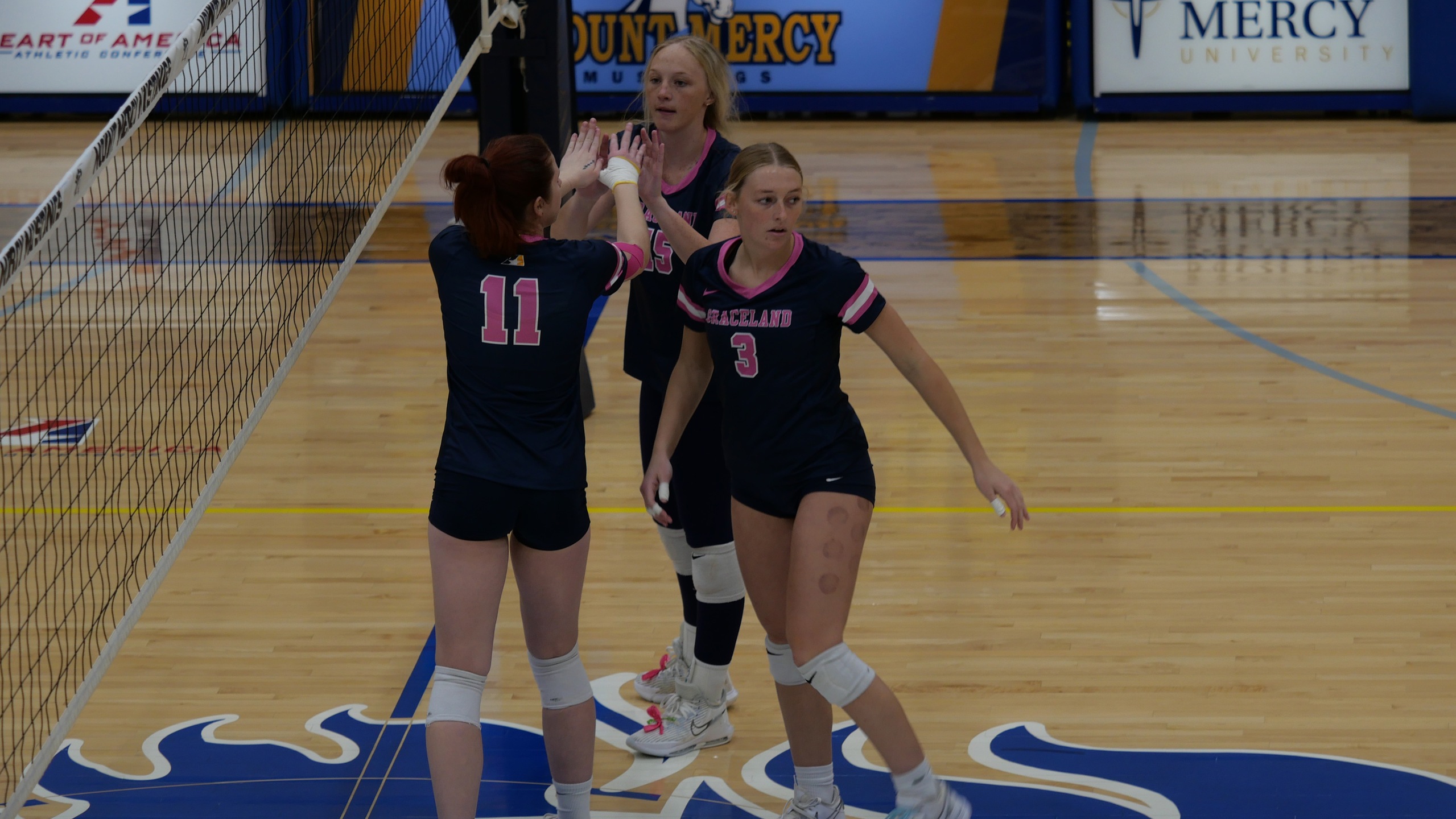 Women's Volleyball Drops Road Match at Mount Mercy in Three