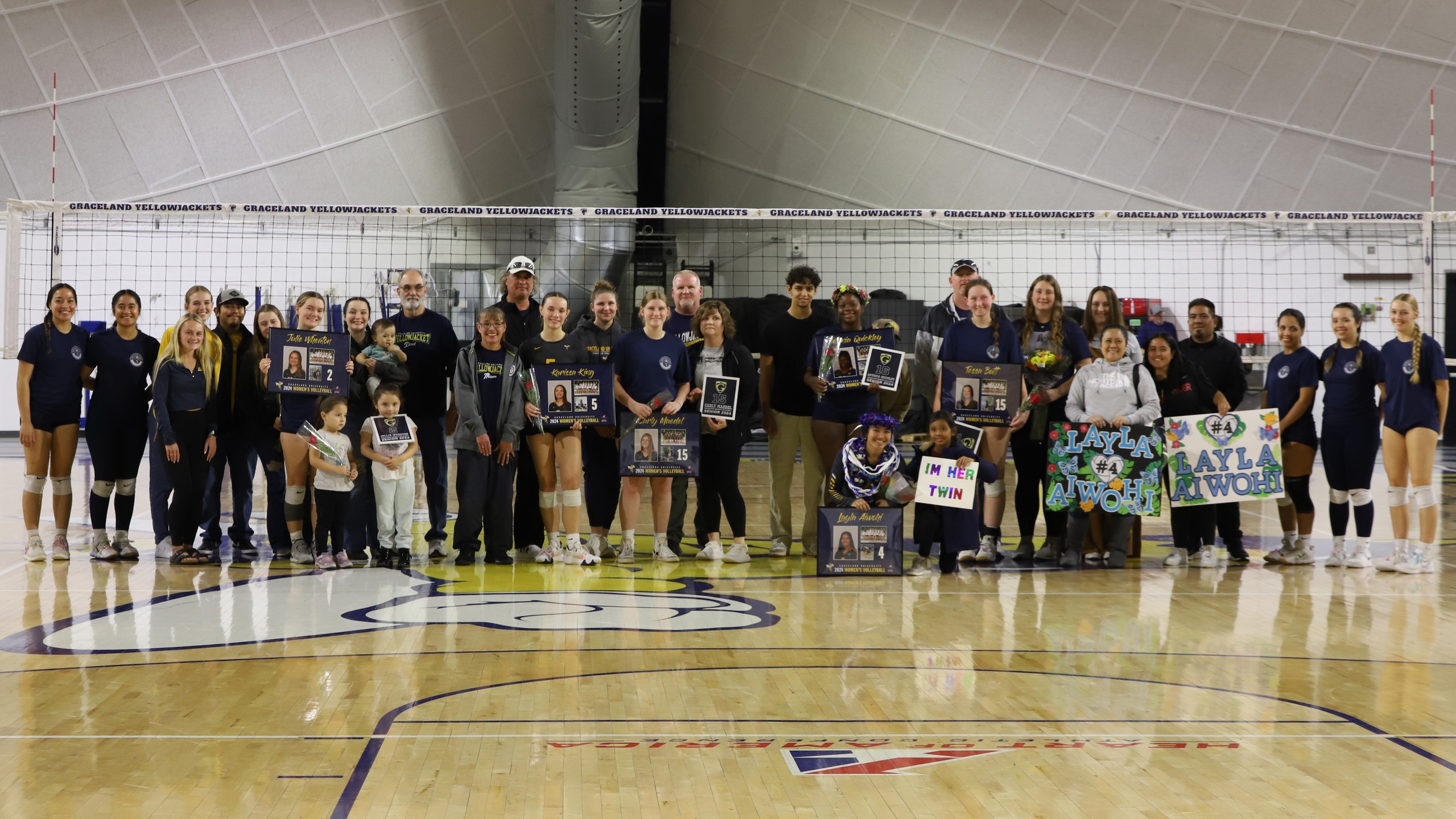 Graceland Honors Seniors in a Gritty Match Against Benedictine