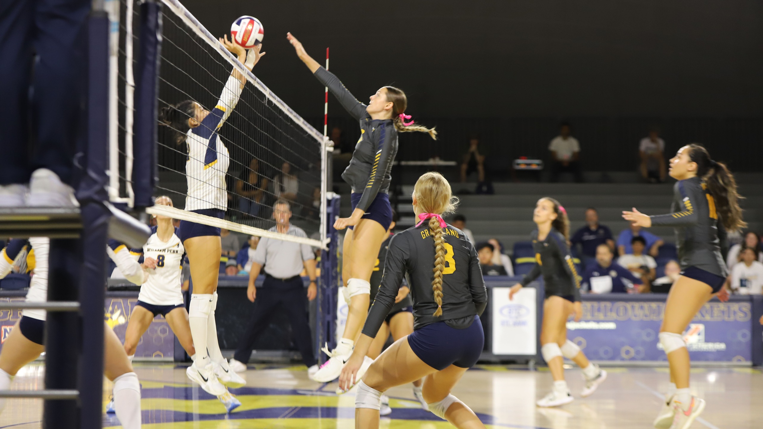 Graceland Volleyball Battles Hard in Four-Set Loss to Peru State